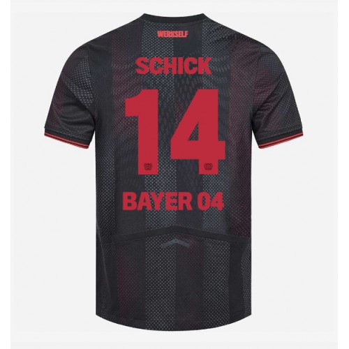 Moški Nogometni dresi Bayer Leverkusen Patrik Schick #14 Domači 2025-26 Kratek Rokav